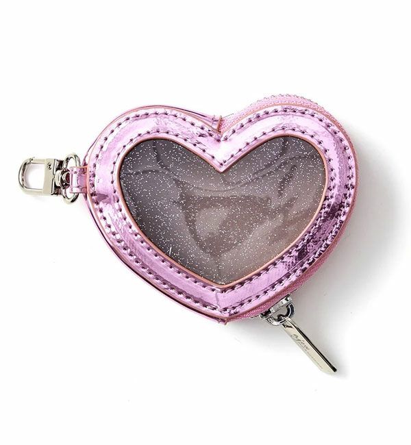 即納】 エジュー ajew PVC heart planet pouch ハート ポーチ