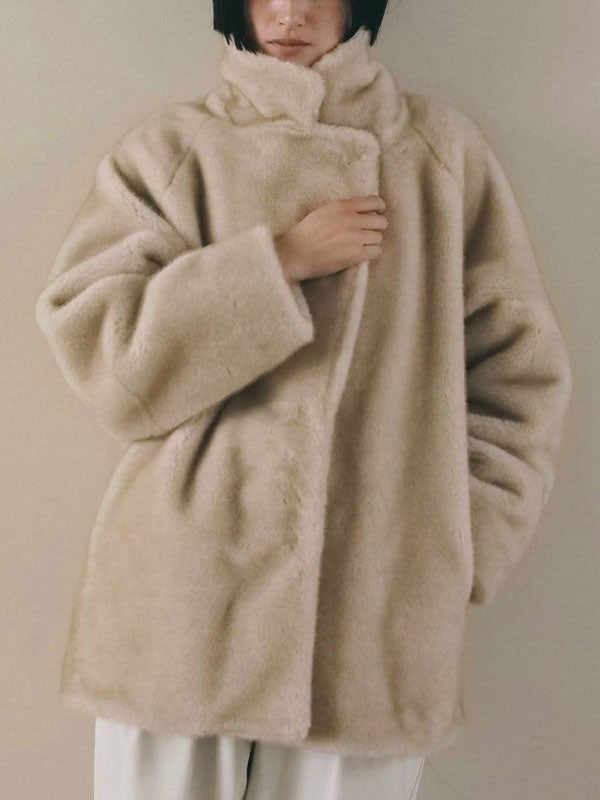 アンヌーク anuke 2026winter アウター Eco Minkfur Jacket 11月下旬