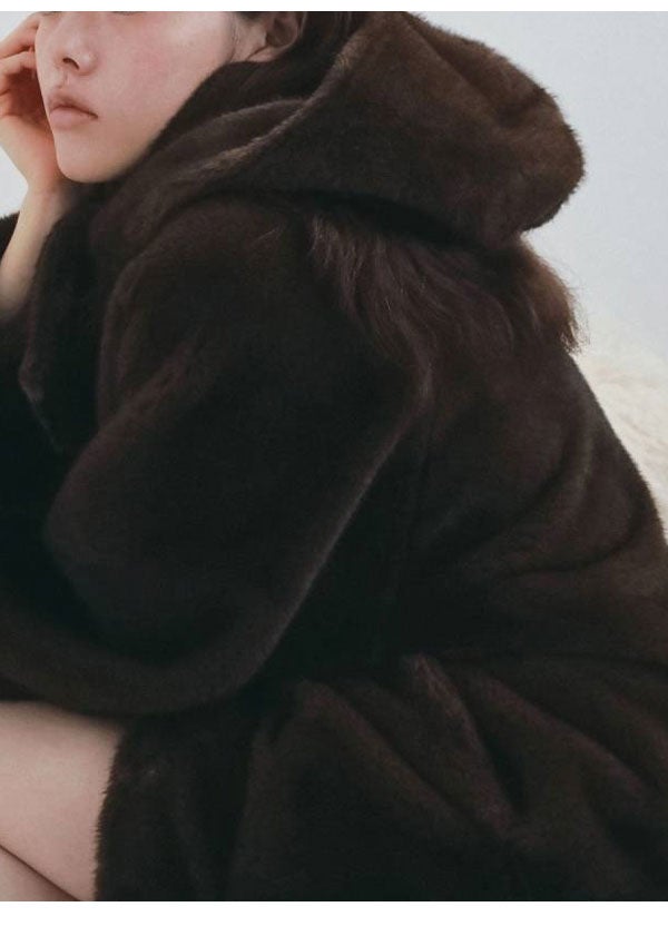 アンヌーク anuke 2026winter アウター Eco Minkfur Jacket 11月下旬