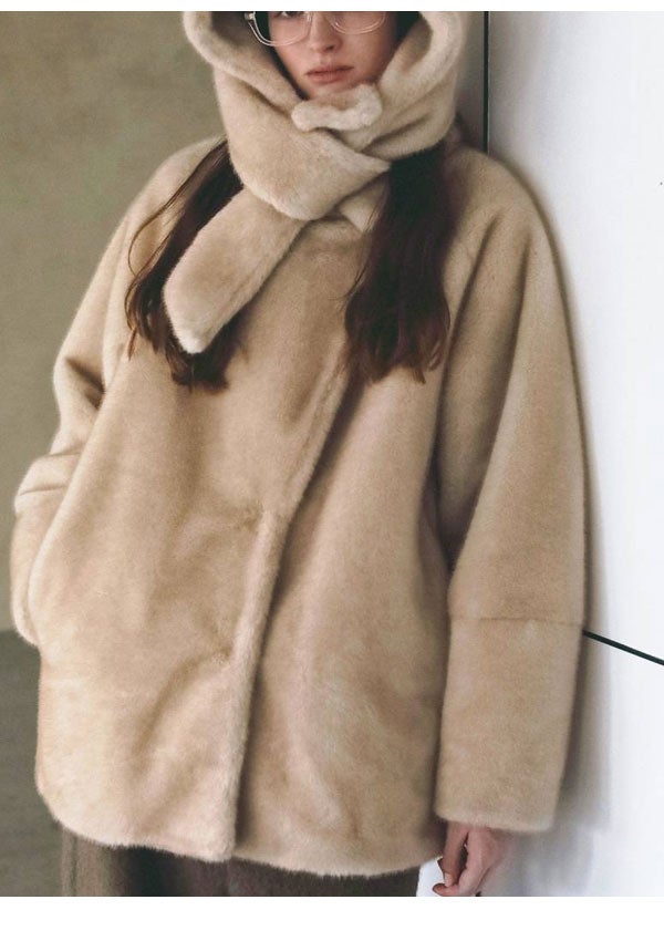 ジャケット・アウター anuke Eco Minkfur Jacket アンヌーク anuke 2026winter アウター Eco Minkfur Jacket 11月下旬