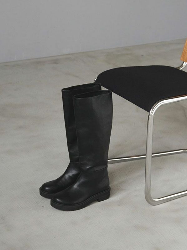 anuke Ecoleather Long Boots 38 アンヌーク アンヌーク anuke 2025FallWinter 靴 Ecoleather Long Boots 9月中旬