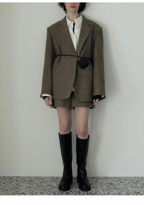 アンヌーク anuke 2025FallWinter 靴 Ecoleather Long Boots 9月中旬