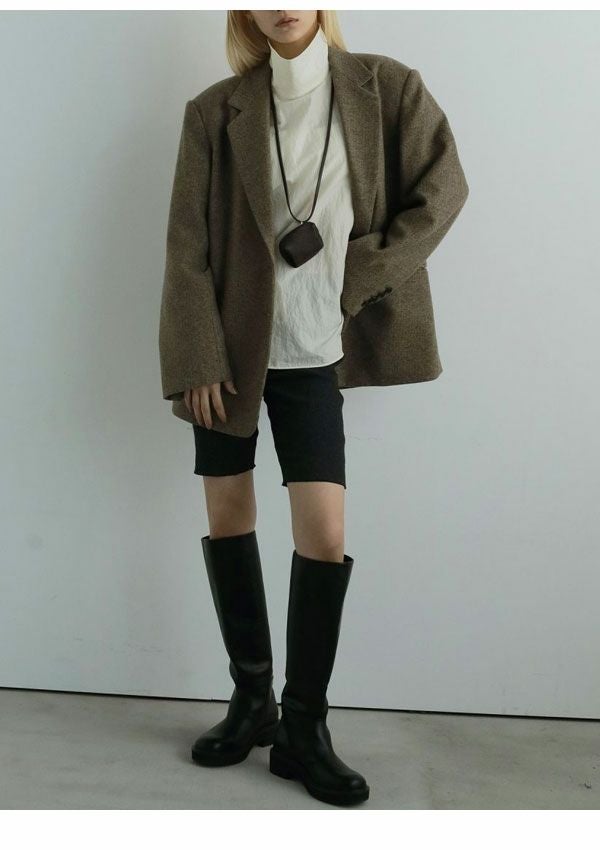 アンヌーク anuke 2025FallWinter 靴 Ecoleather Long Boots 9月中旬