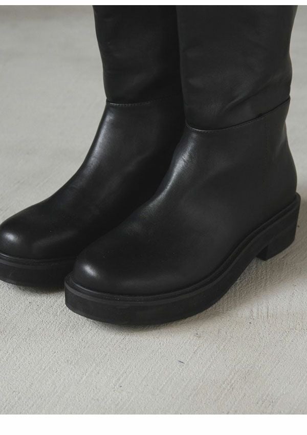 アンヌーク anuke 2025FallWinter 靴 Ecoleather Long Boots 9月中旬