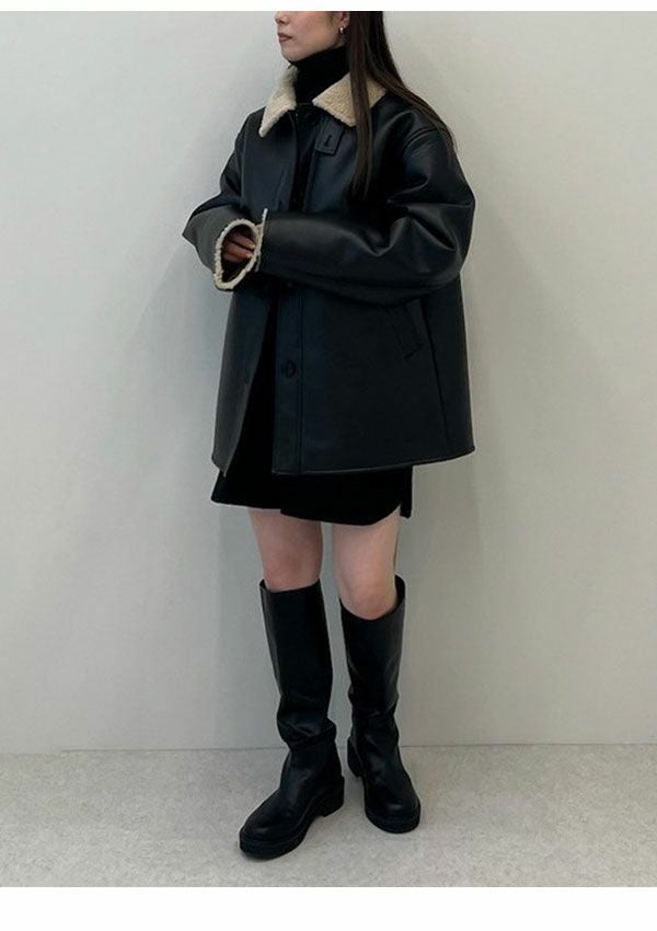アンヌーク anuke 2025FallWinter 靴 Ecoleather Long Boots 9月中旬