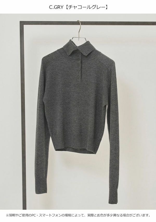 トゥデイフル  ニット 即納】トゥデイフル TODAYFUL 2025winter トップス Front Botton Knit