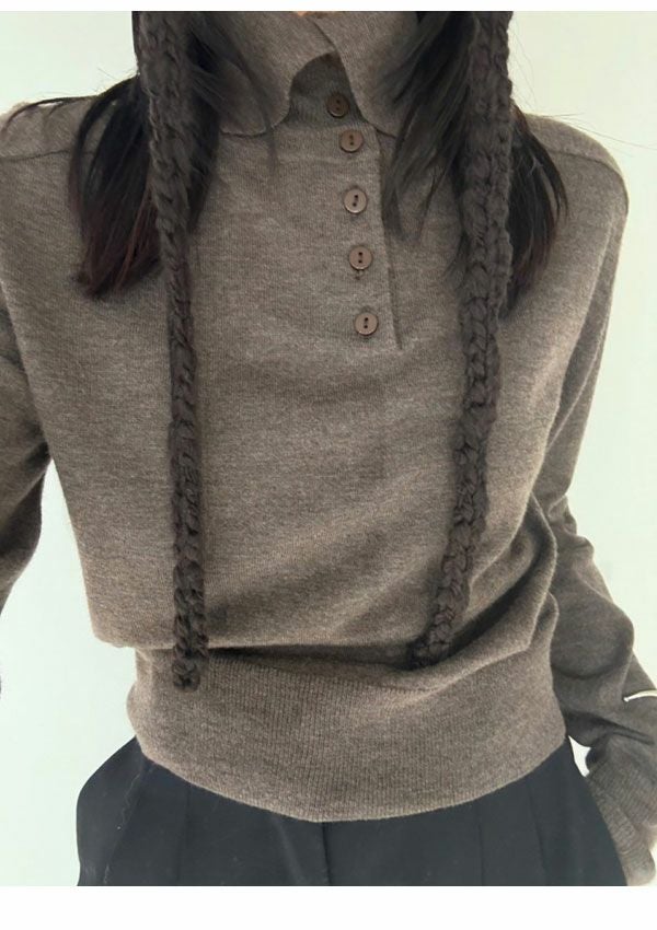 即納】トゥデイフル TODAYFUL 2025winter トップス Front Botton Knit