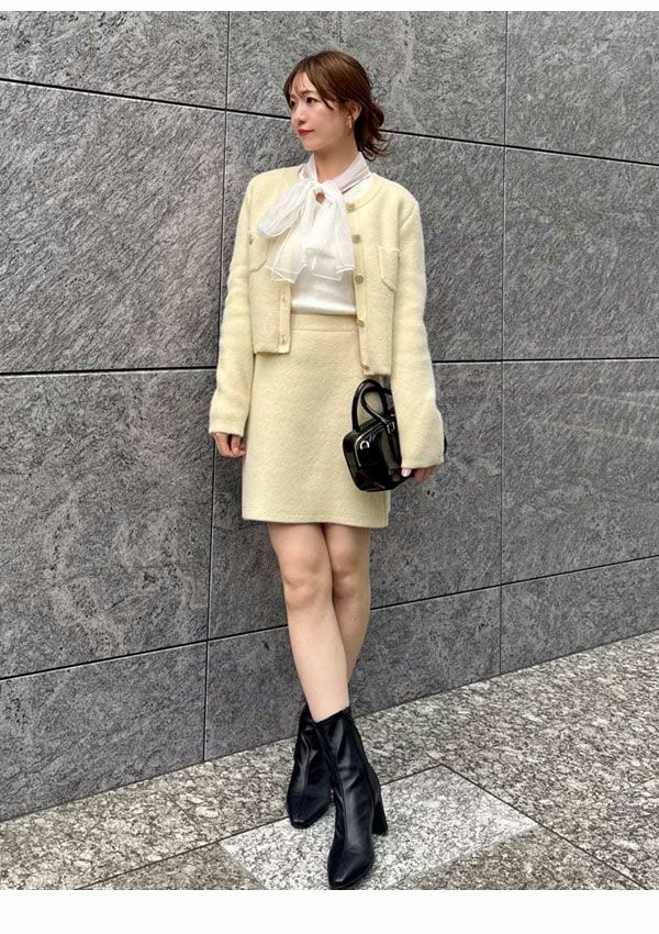 SALE50%OFF】【即納】 スナイデル SNIDEL アウター フォックスニット
