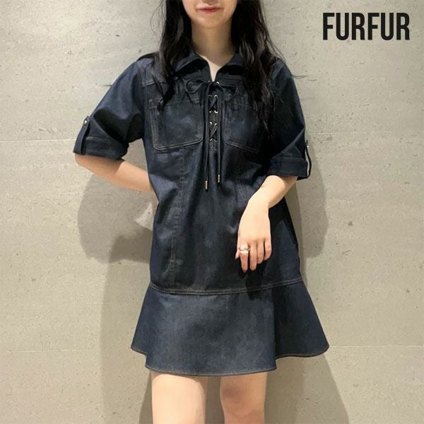 SALE60%OFF】 【即納】 ファーファー FURFUR ワンピース 24秋冬