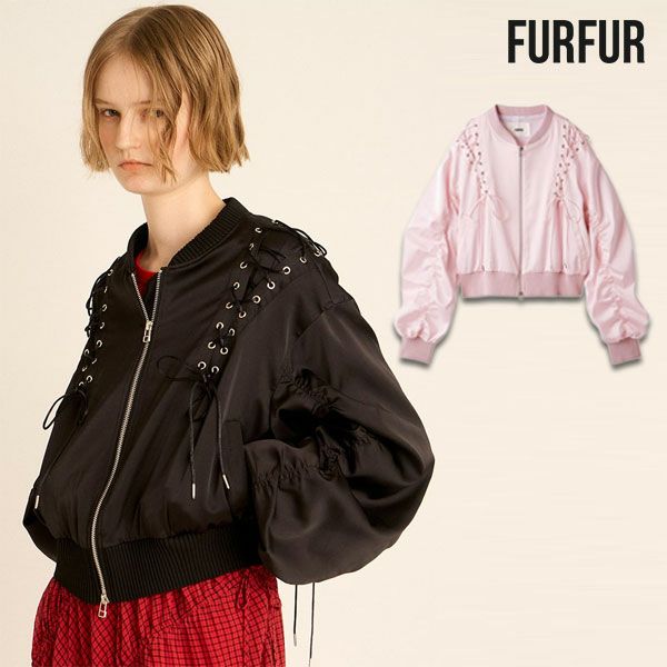 和恵　FURFUR ブラトップ(黒、ピンク) ロゴ刺繍バンドゥブラトップ(Tシャツ／カットソー)｜トップス｜FURFUR