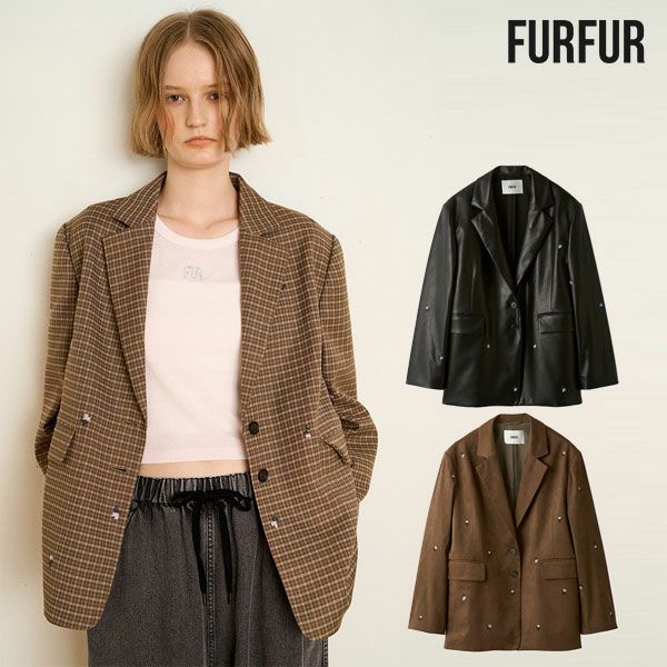 FURFUR レースアップサテンブルゾン FURFUR｜レースアップサテンブルゾン | Rakuten Fashion(楽天