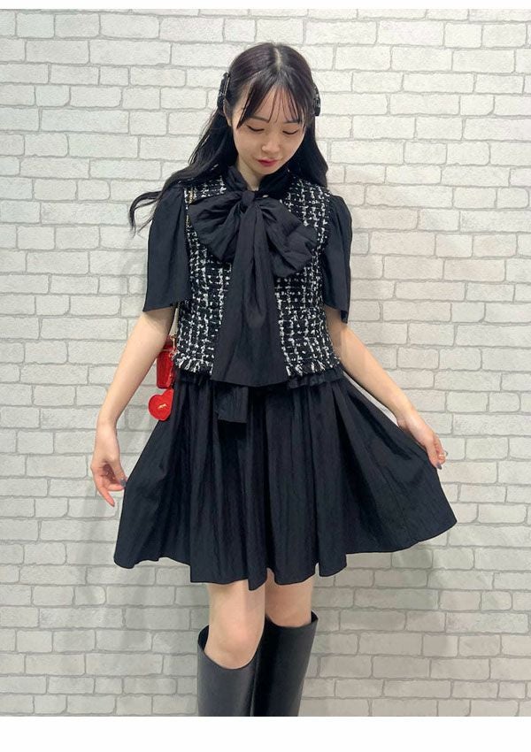 SALE20%OFF】【即納】 ファーファー FURFUR トップス 25秋冬 ツイード