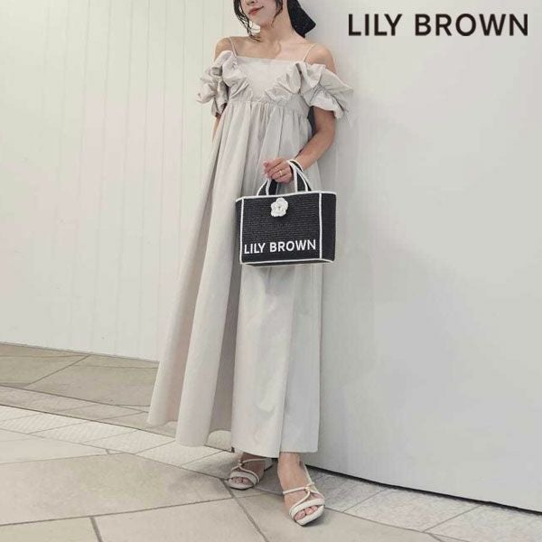 SALE40%OFF】【即納】 リリー ブラウン LILY BROWN ワンピース 24秋冬