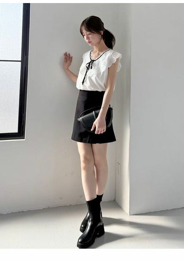 SALE50%OFF】【即納】 スナイデル SNIDEL トップス 25秋冬 エンブロイ