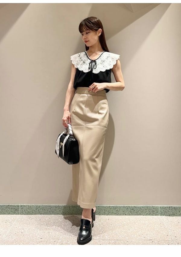SALE50%OFF】【即納】 スナイデル SNIDEL トップス 25秋冬 エンブロイ