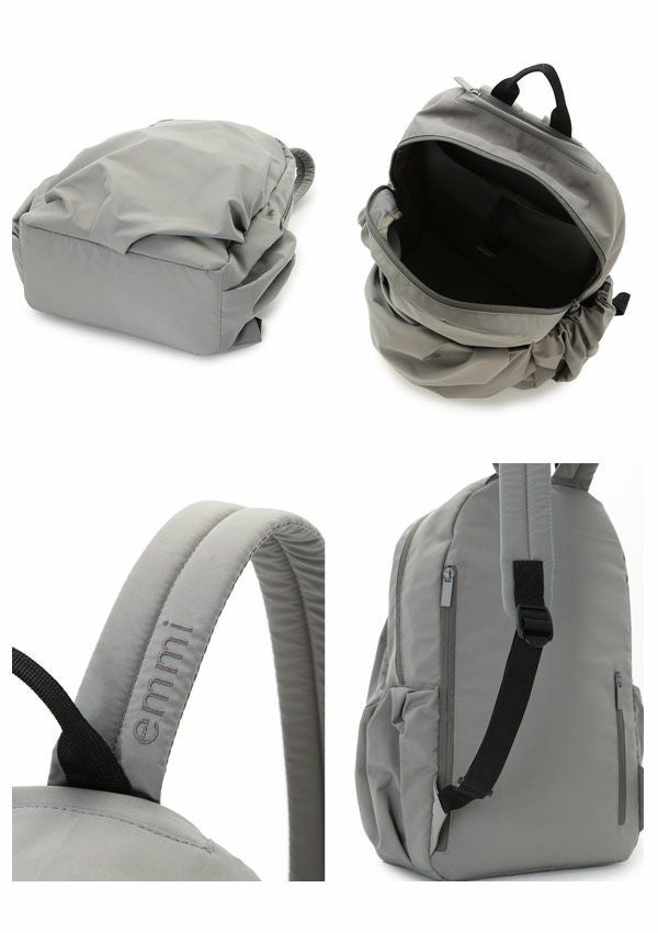再生産決定！】 エミ emmi バッグ eco 撥水ギャザーボディーバック