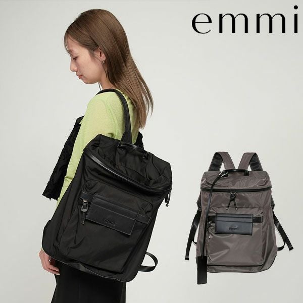 即納】エミ emmi バッグ eco 撥水ベーシックバックパック 小物 