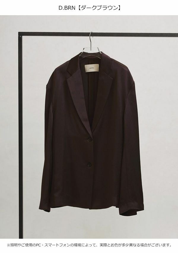 即納】トゥデイフル TODAYFUL 2026springsummer アウター Satin Over