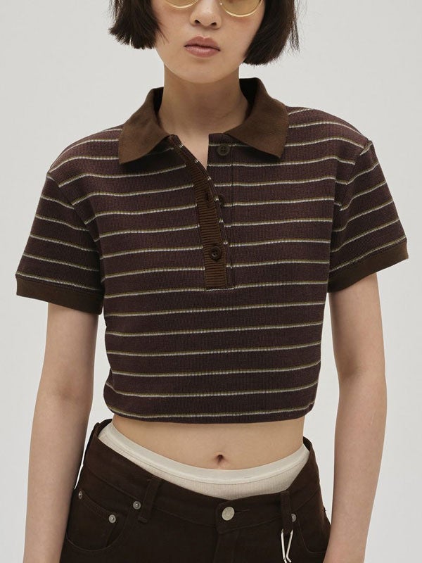 即納】トゥデイフル TODAYFUL 2026springsummer トップス Border