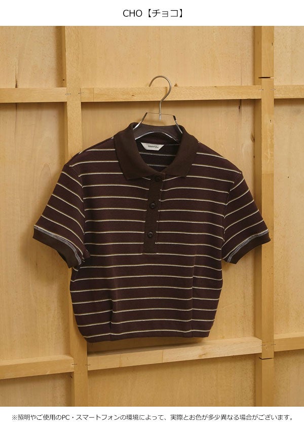 即納】トゥデイフル TODAYFUL 2026springsummer トップス Border Polo
