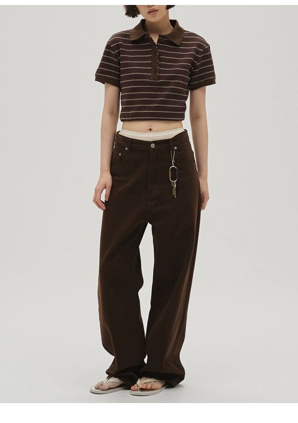 即納】トゥデイフル TODAYFUL 2026springsummer トップス Border Polo