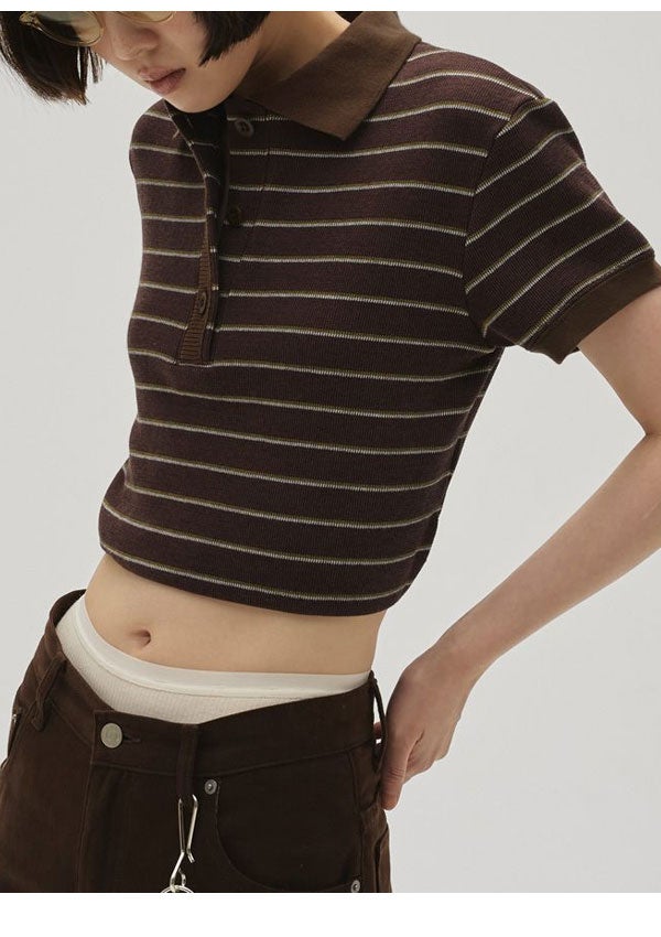 即納】トゥデイフル TODAYFUL 2026springsummer トップス Border Polo