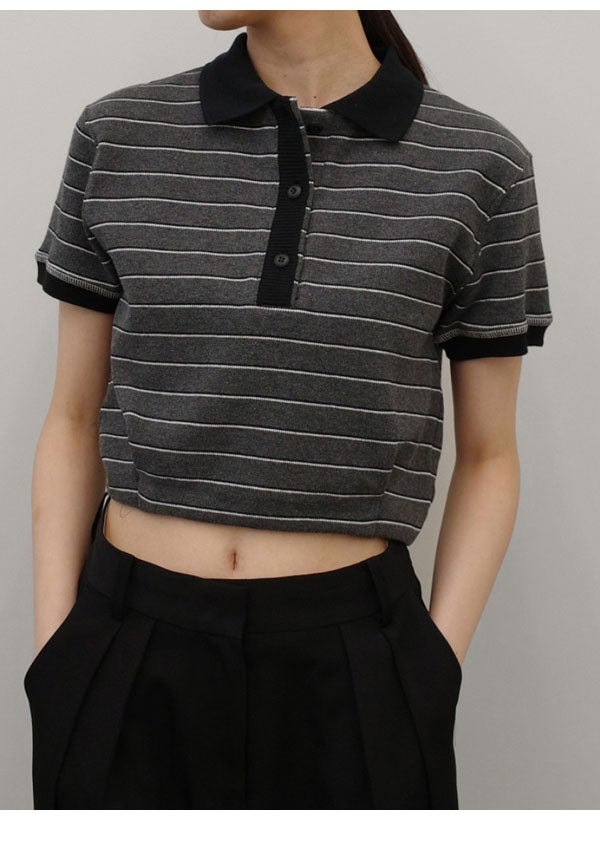 TODAYFULボーダーTOPS 即納】トゥデイフル TODAYFUL 2026springsummer トップス Border Polo