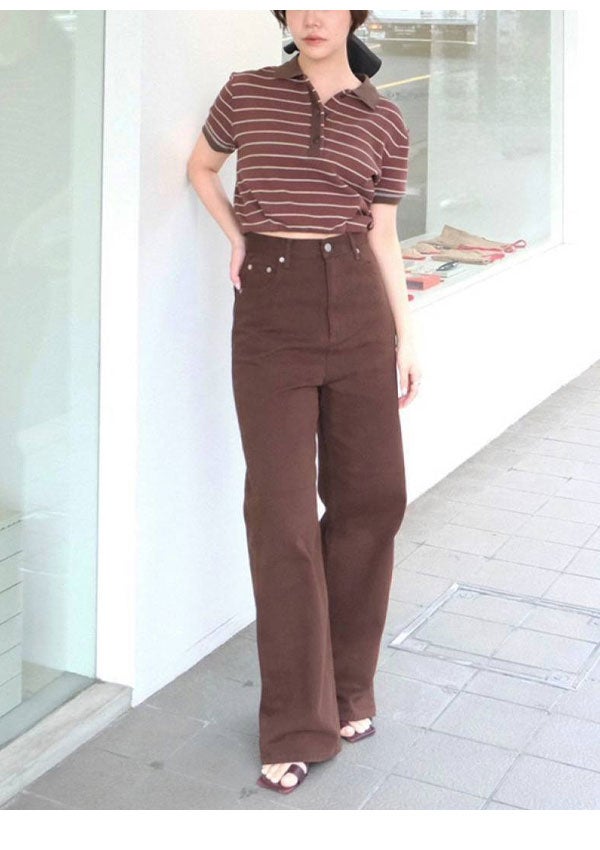 即納】トゥデイフル TODAYFUL 2026springsummer トップス Border Polo