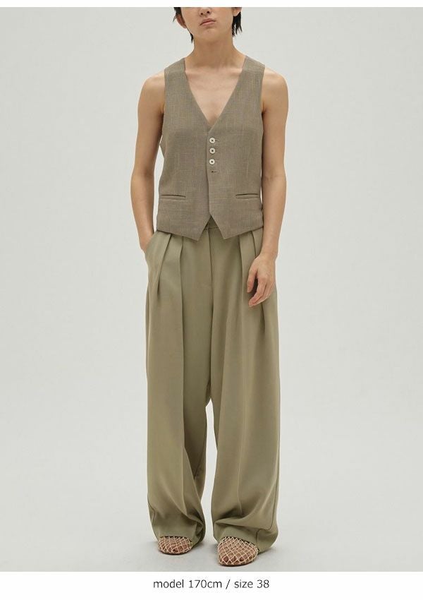 即納】トゥデイフル TODAYFUL 2026springsummer ボトムス Tuck Wide
