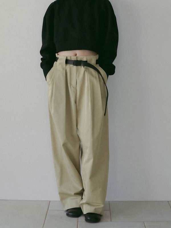 アンヌーク anuke 2026springsummer ボトムス Twill Loose Pants 6月