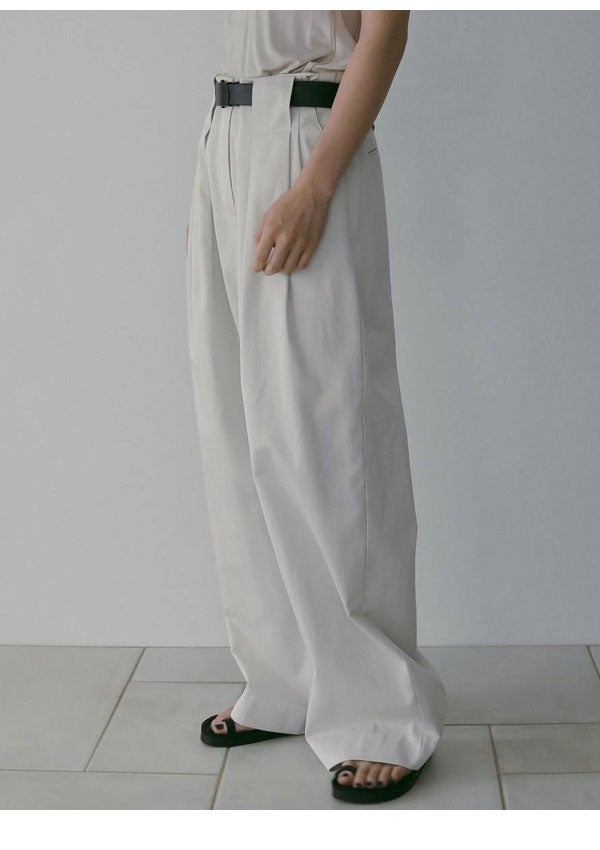 アンヌーク anuke 2026springsummer ボトムス Twill Loose Pants 6月