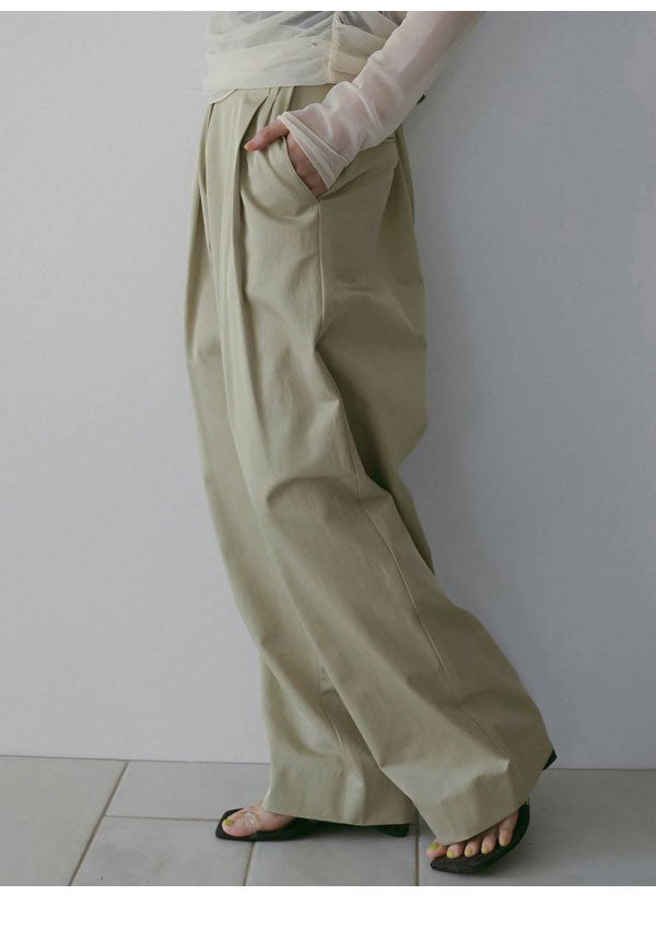 アンヌーク anuke 2026springsummer ボトムス Twill Loose Pants 6月 アンヌーク anuke 2026springsummer ボトムス Twill Loose Pants 6月