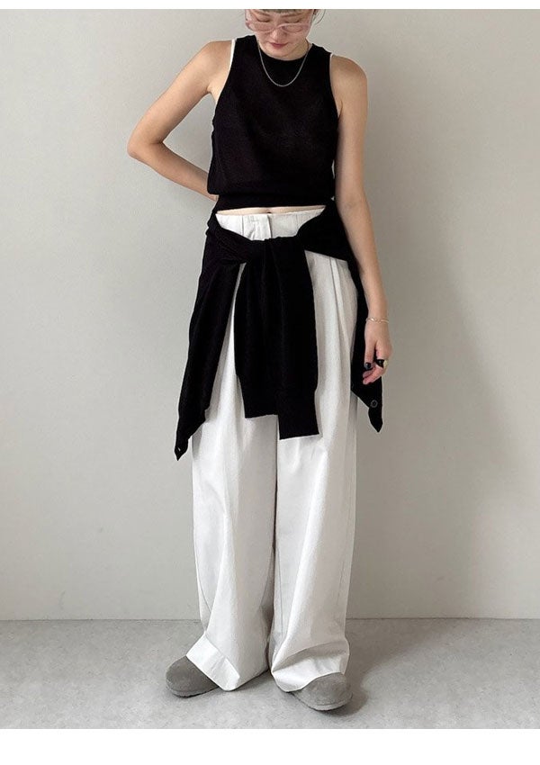 アンヌーク anuke 2026springsummer ボトムス Twill Loose Pants 6月
