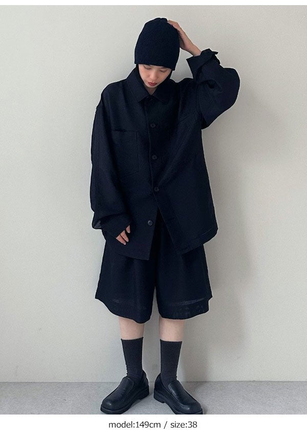 アンヌーク　ジャケットパンツセット　36 即納】 アンヌーク anuke 2026springsummer ボトムス Tuck Half Pants