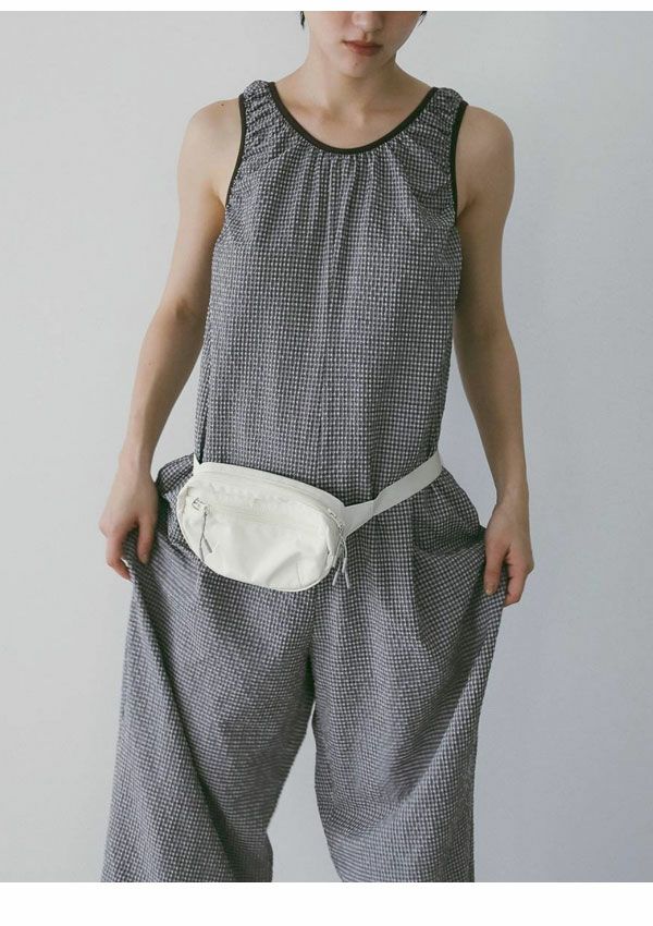 即納】アンヌーク anuke 2026SpringSummer オールインワン Uneck Check