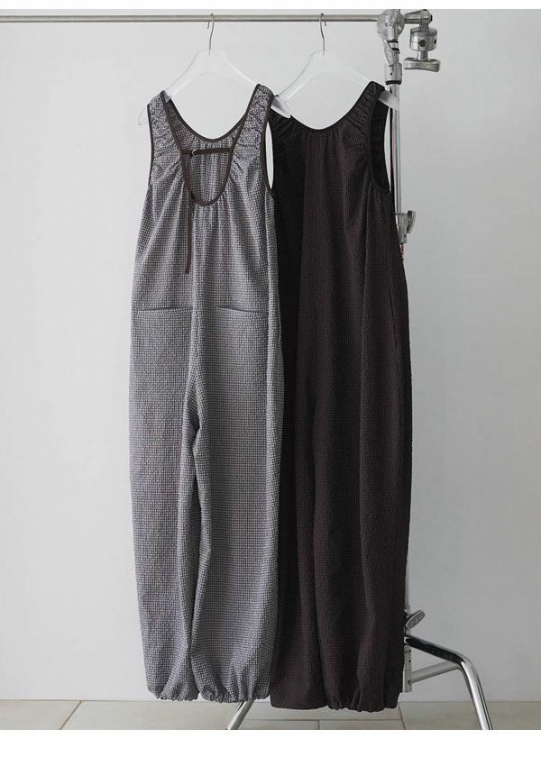 アンヌーク anuke 2026SpringSummer オールインワン Uneck Check