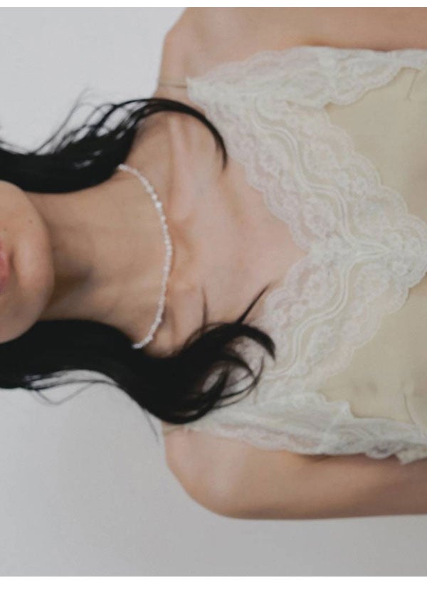 即納】アンヌーク anuke 2026SpringSummer トップス Satin Lace