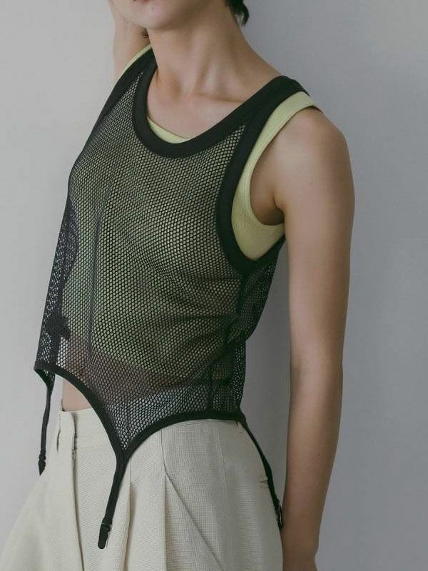 即納】 アンヌーク anuke 2026SpringSummer トップス Vintage Mesh
