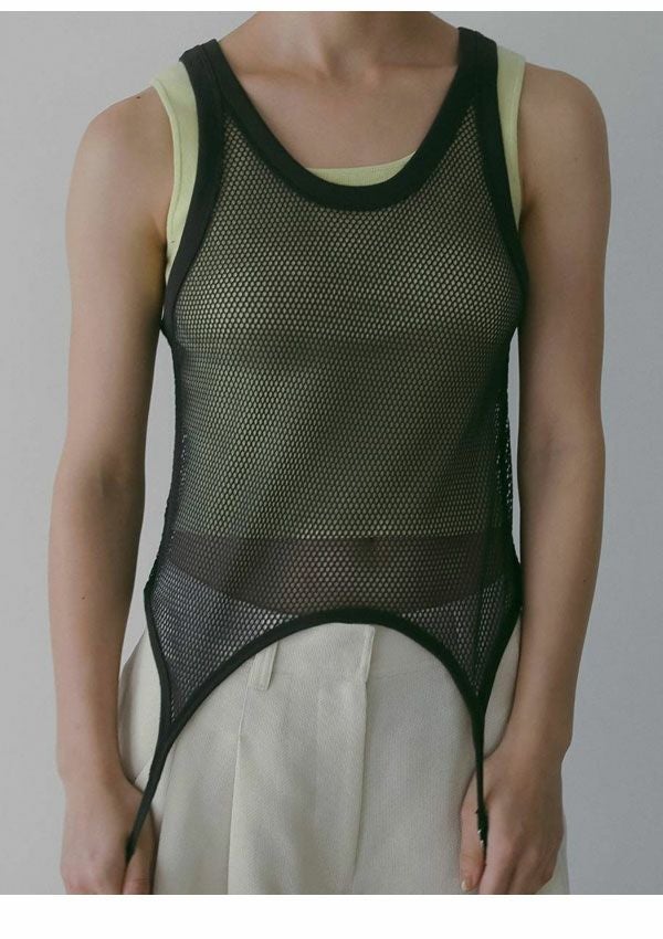 即納】 アンヌーク anuke 2026SpringSummer トップス Vintage Mesh