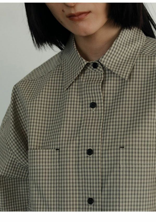 即納】 アンヌーク anuke 2026SpringSummer トップス Check Over