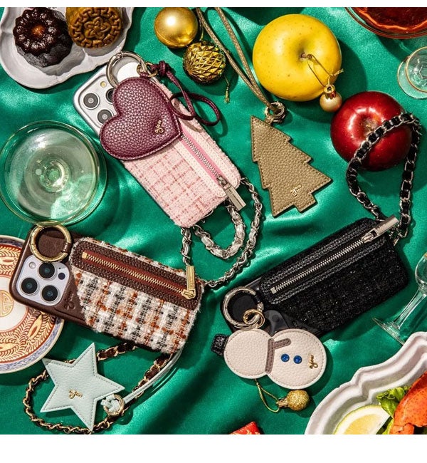 iPhone対応】 エジュー ajew tweed cadenas zipphone case 2月中旬