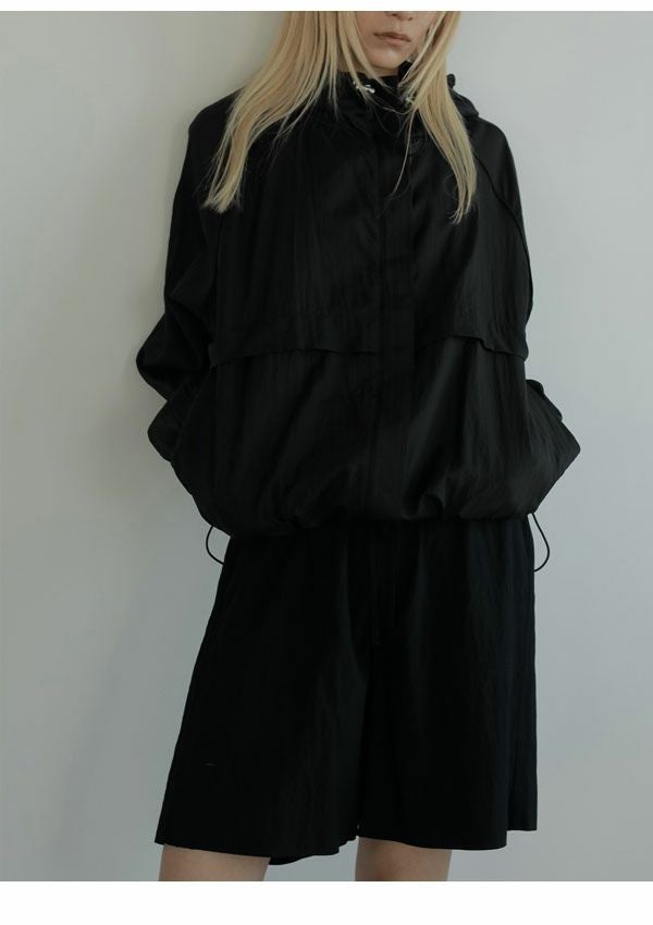 ジャケット・アウター anuke / Nylon Light Blouson BLK 36 anuke アンヌーク Nylon Tech Blouson 36 sizeの通販 by Hakkaku