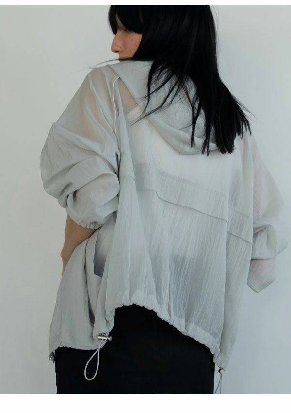 ジャケット・アウター anuke / Nylon Light Blouson I/BLU 36 アンヌーク anuke 2026springsummer アウターNylon Light Blouson 5月