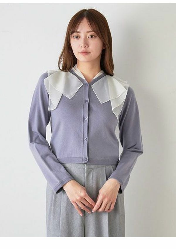 SALE50%OFF】【即納】 スナイデル SNIDEL トップス シアーカラーニット