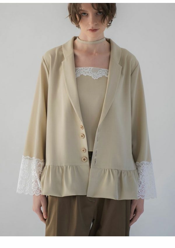 SALE50%OFF】【即納】 ウィルフリー WILLFULLY トップス lace basic