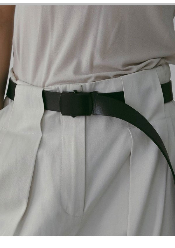 nonnoさん専用【新品】anuke マットバックルベルト 即納】アンヌーク anuke 2026Prefall 小物 Mat Backle Belt マット