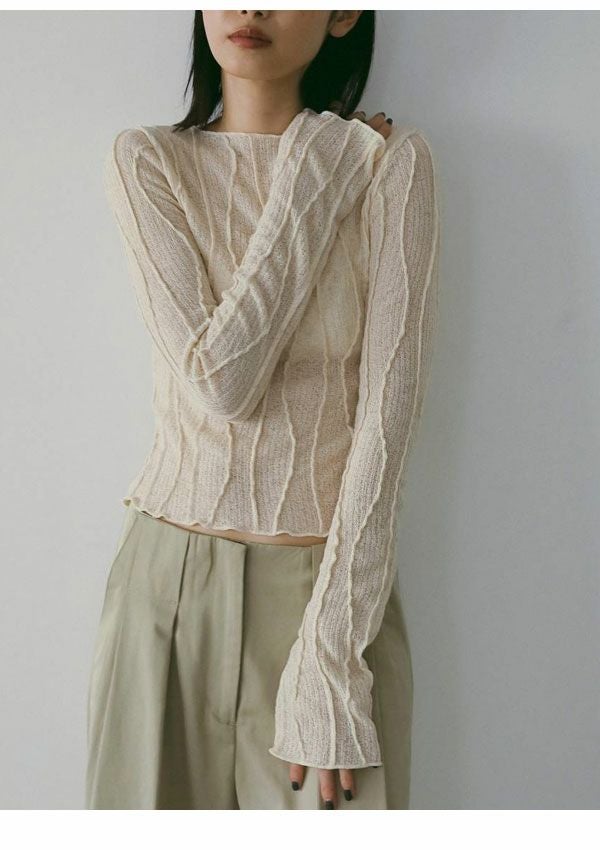 即納】 アンヌーク anuke 2026springsummer トップス Random Pintuck