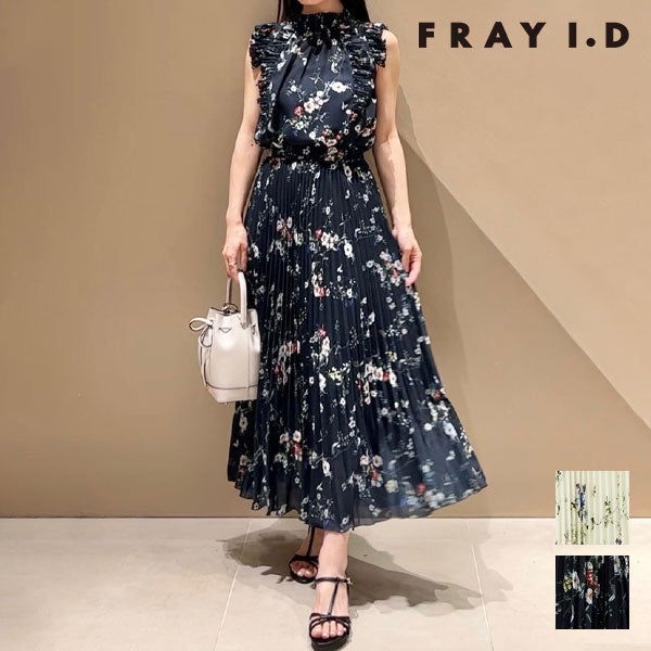 即納】 FRAY I.D フレイアイディー ノットデザインシャツブラウス