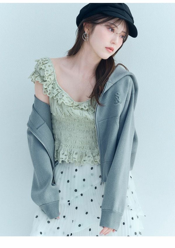 SALE40%OFF】【即納】スナイデル SNIDEL トップス 26春夏 ショート