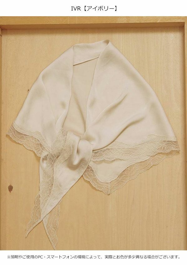 即納】トゥデイフル TODAYFUL 2026Prefall 小物 Satin Lace Scarf